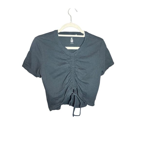 Pacsun Me to We Black Cinched Tie top Sz M - Picture 3 of 8